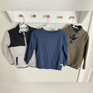 4T Boys Sweatshirt Set- Rugged butts, Carter’s & Old Navy